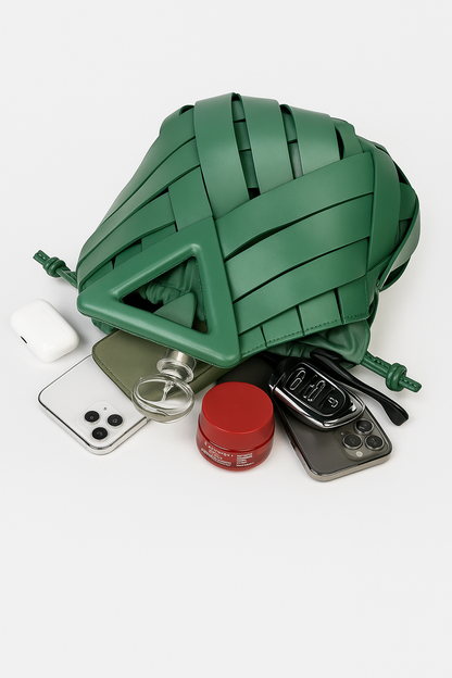 Onbre  | Alice  gevlochten handtas