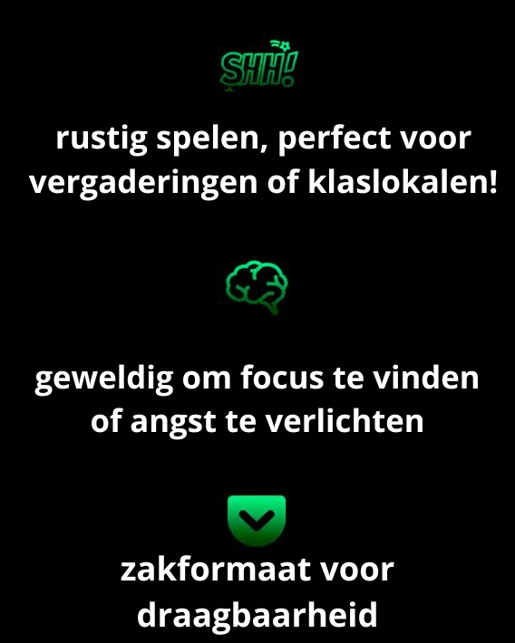 THE FIDGY™️ - focussen, concentreren en zelfs angst verlichten!