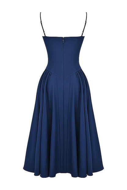 ONBRE®  | TWILL KORSET MIDI JURK