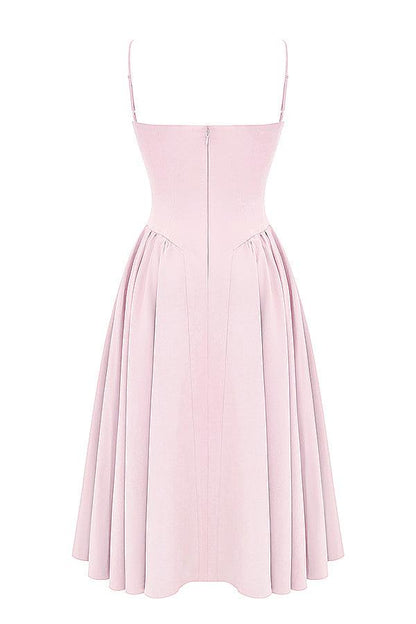 ONBRE®  | TWILL KORSET MIDI JURK