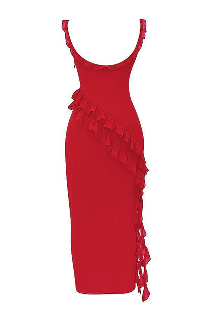 ONBRE®  | MAXI jURK MET RUCHES