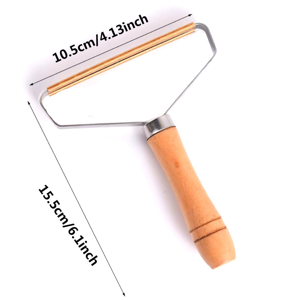 Anti-haar en pluisborstel