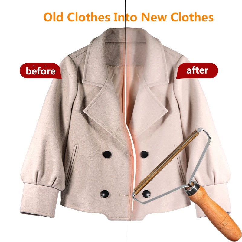 Anti-haar en pluisborstel